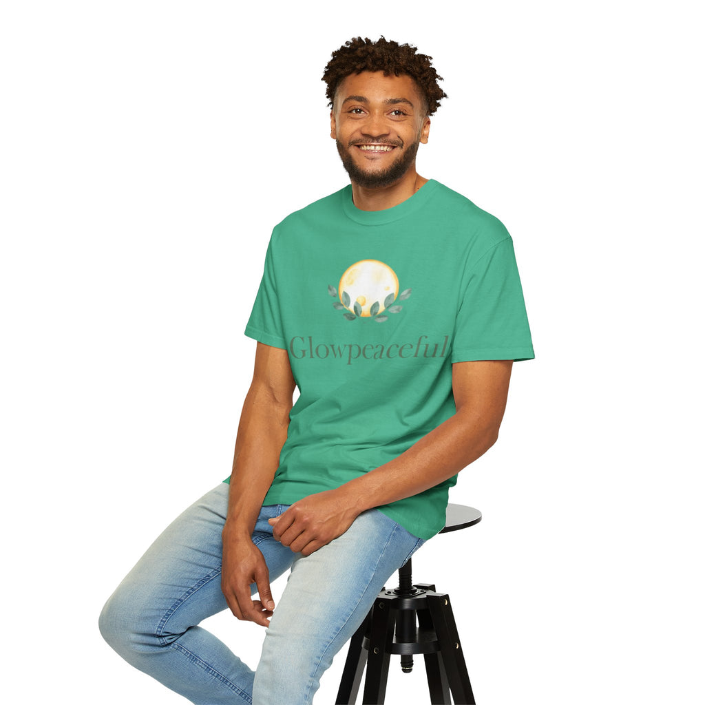 Glow Peaceful Tee | Positive Quote Unisex Shirt