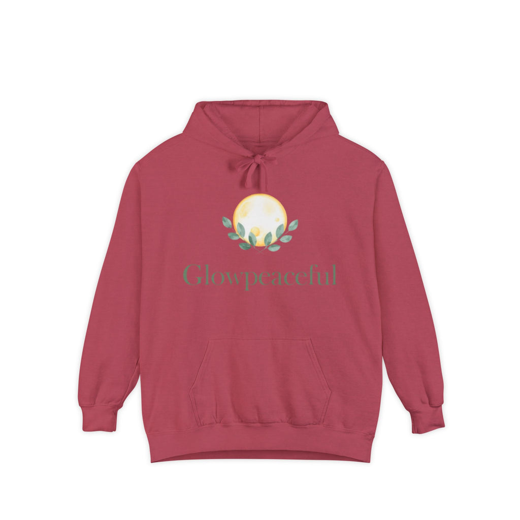 GlowPeaceful Hoodie | Unisex Garment-Dyed Cozy Style
