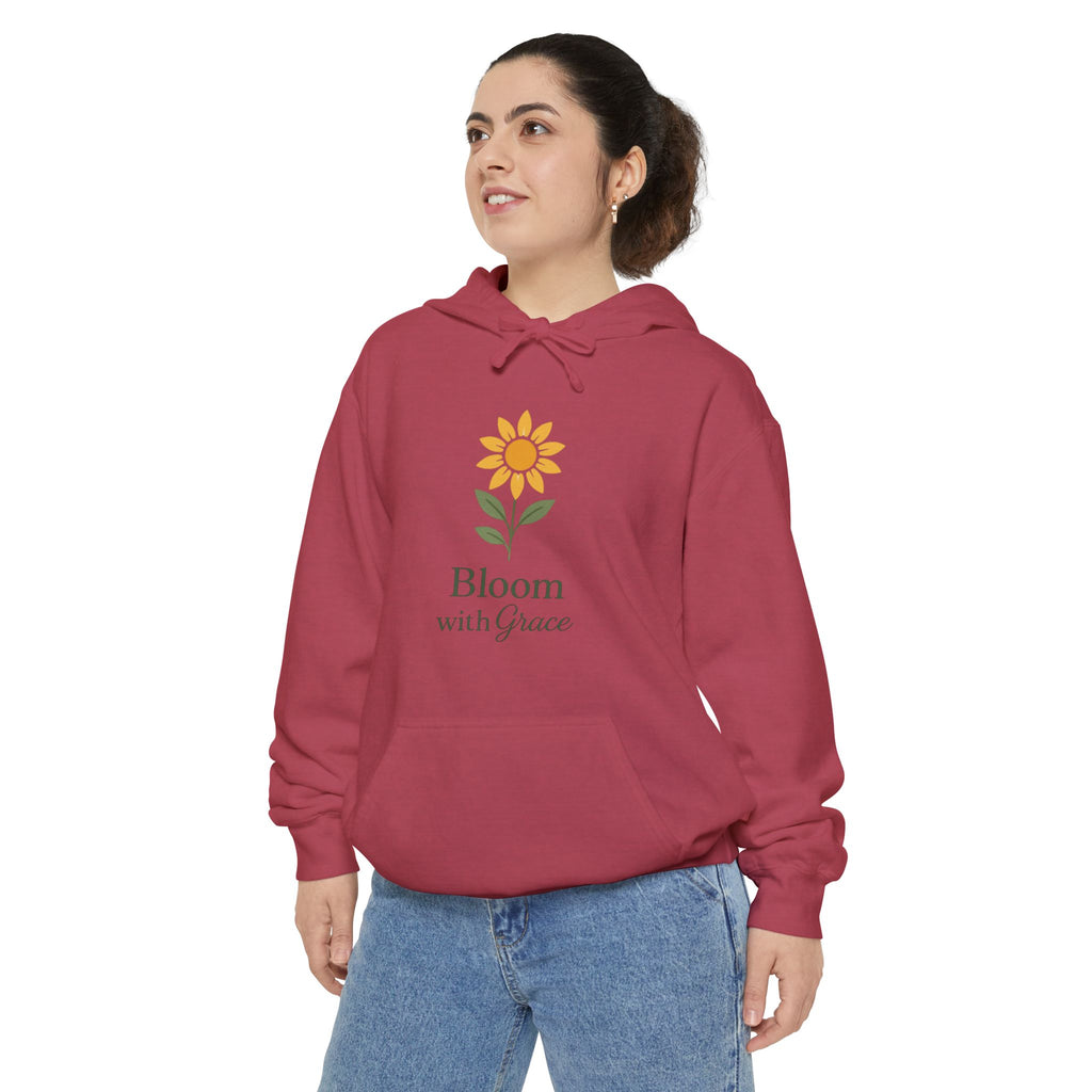 Unisex Garment-Dyed Hoodie | GlowPeaceful Mindful Apparel