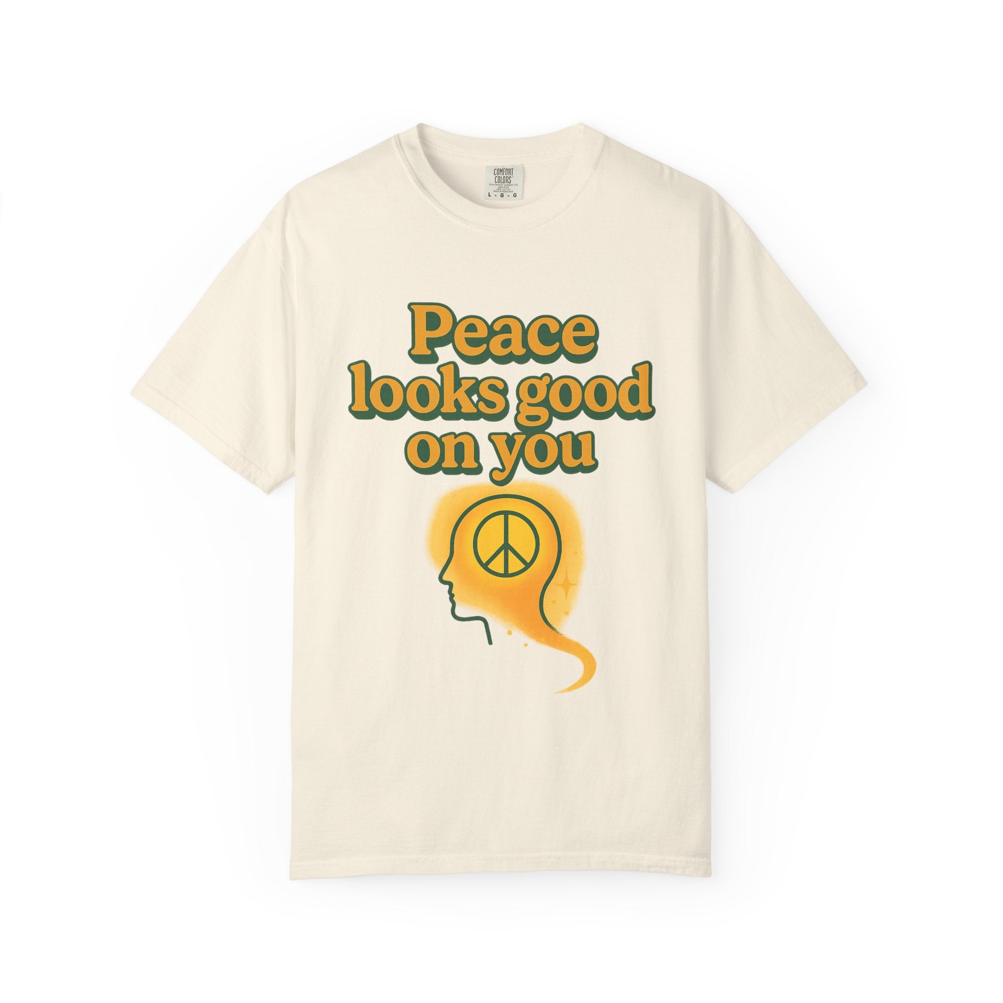 Peaceful Vibes Tee | Unisex Garment-Dyed Comfort Shirt