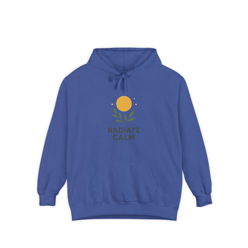 Radiate Calm Hoodie | Unisex Garment-Dyed Peace Apparel