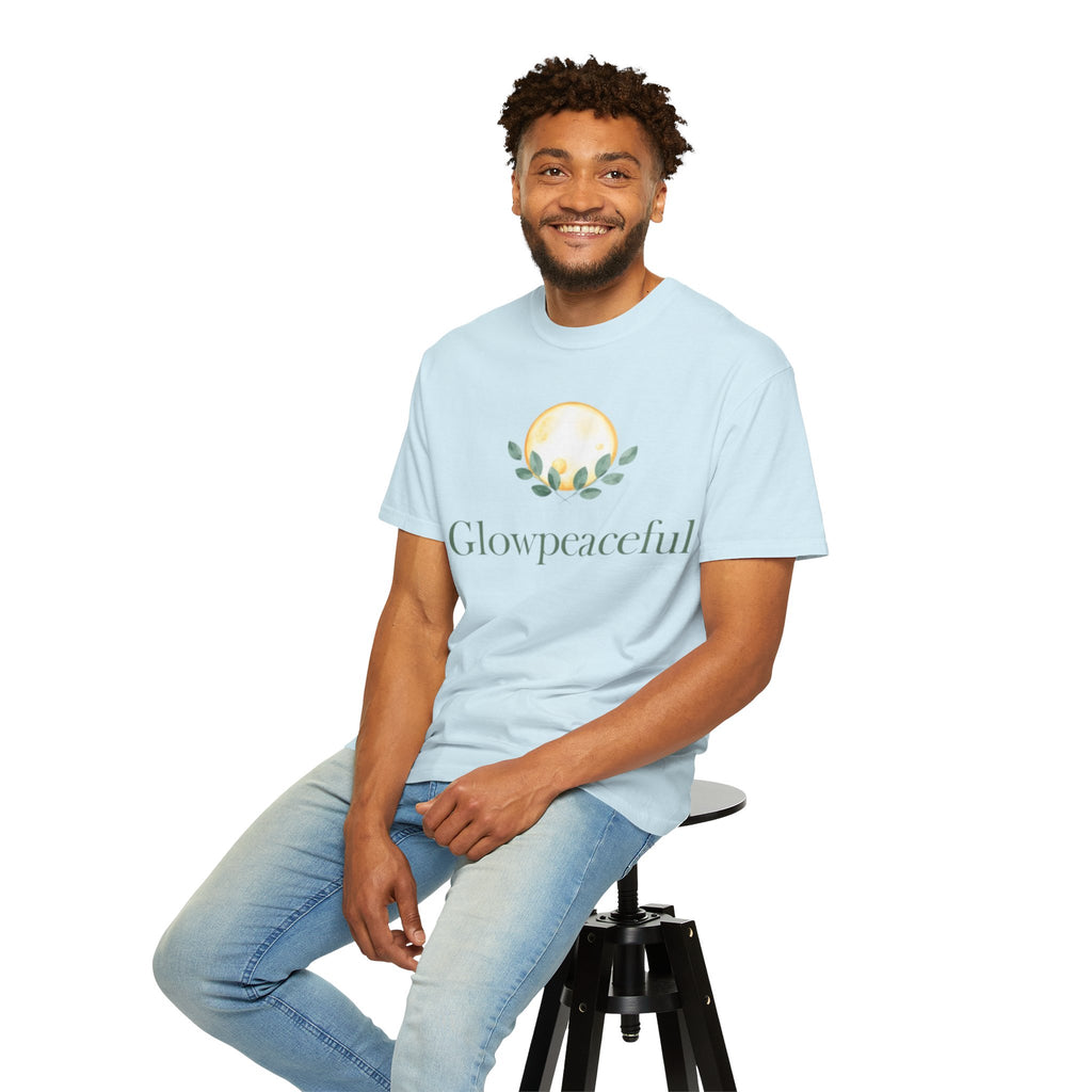 Glow Peaceful Tee | Positive Quote Unisex Shirt