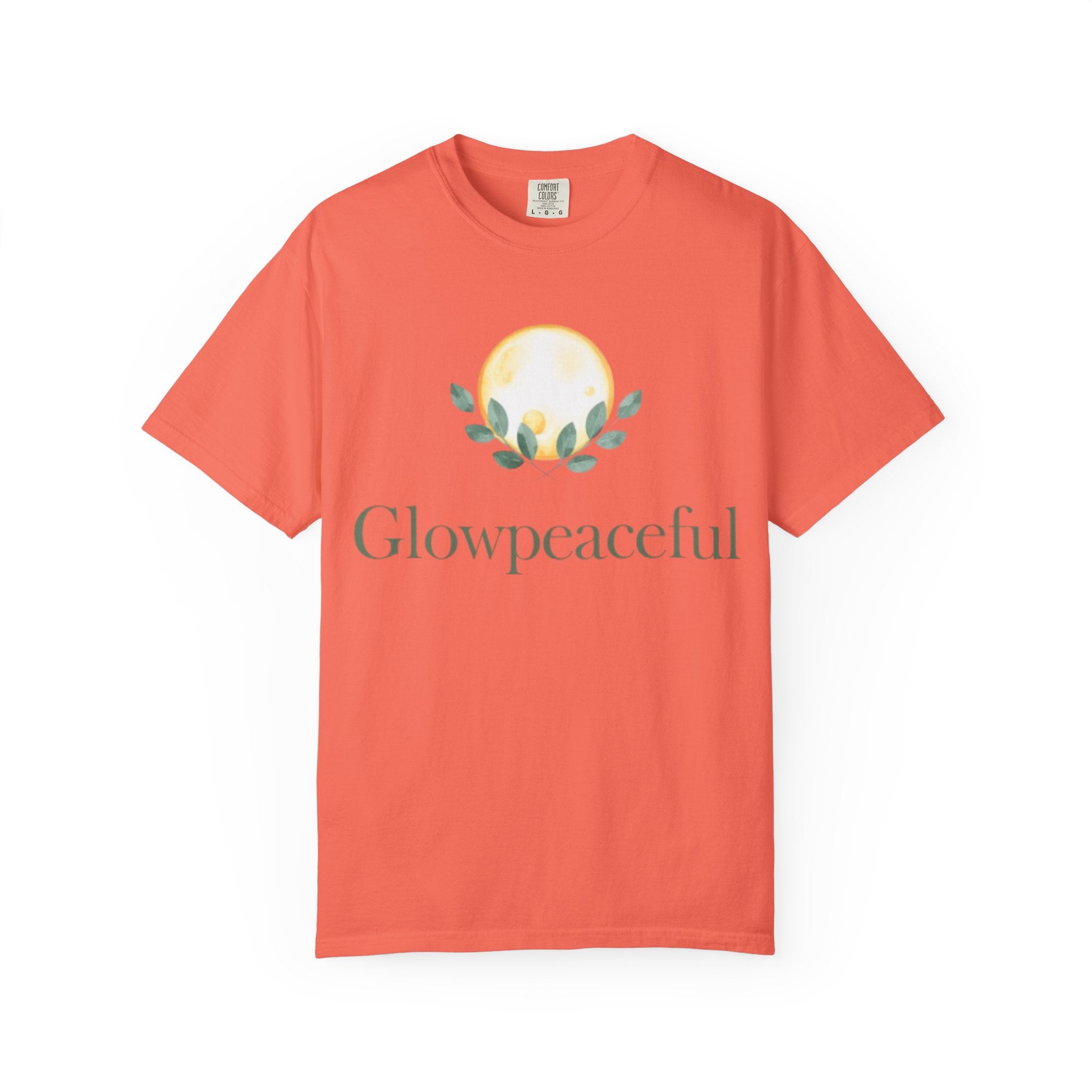 Glow Peaceful Tee | Positive Quote Unisex Shirt