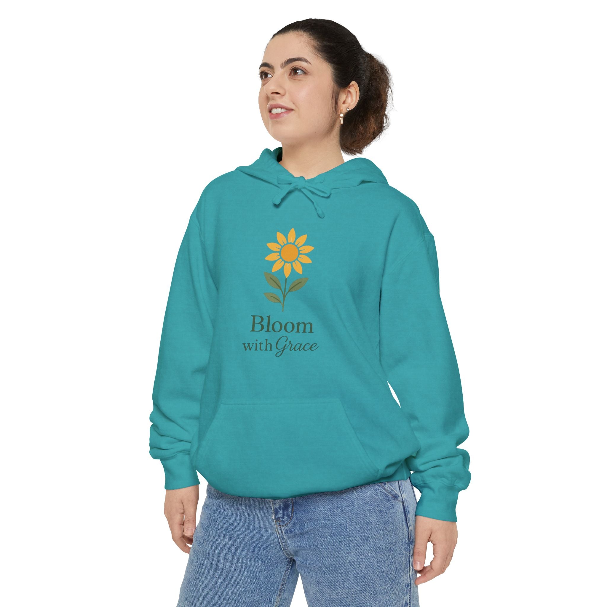 Unisex Garment-Dyed Hoodie | GlowPeaceful Mindful Apparel