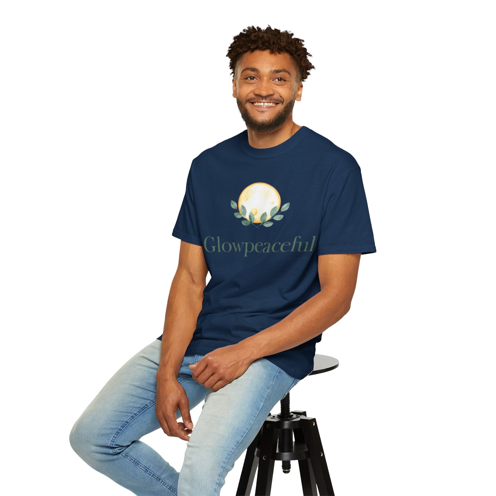 Glow Peaceful Tee | Positive Quote Unisex Shirt