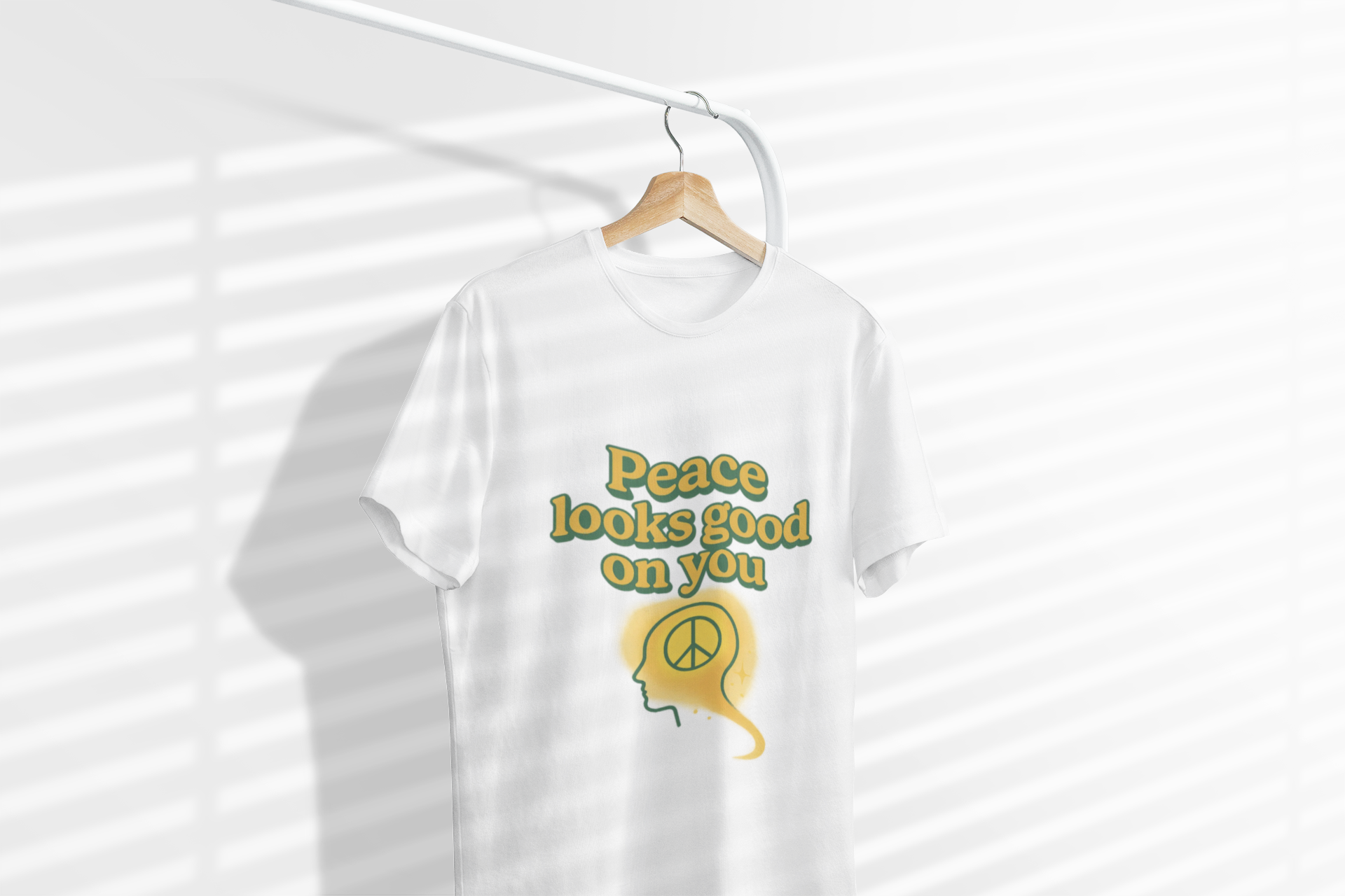 Peaceful Vibes Tee | Unisex Garment-Dyed Comfort Shirt