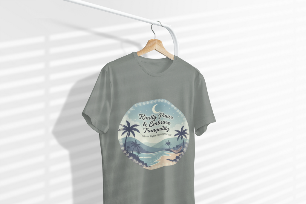 Tranquility Tee | Unisex “Embrace Calmness” Shirt