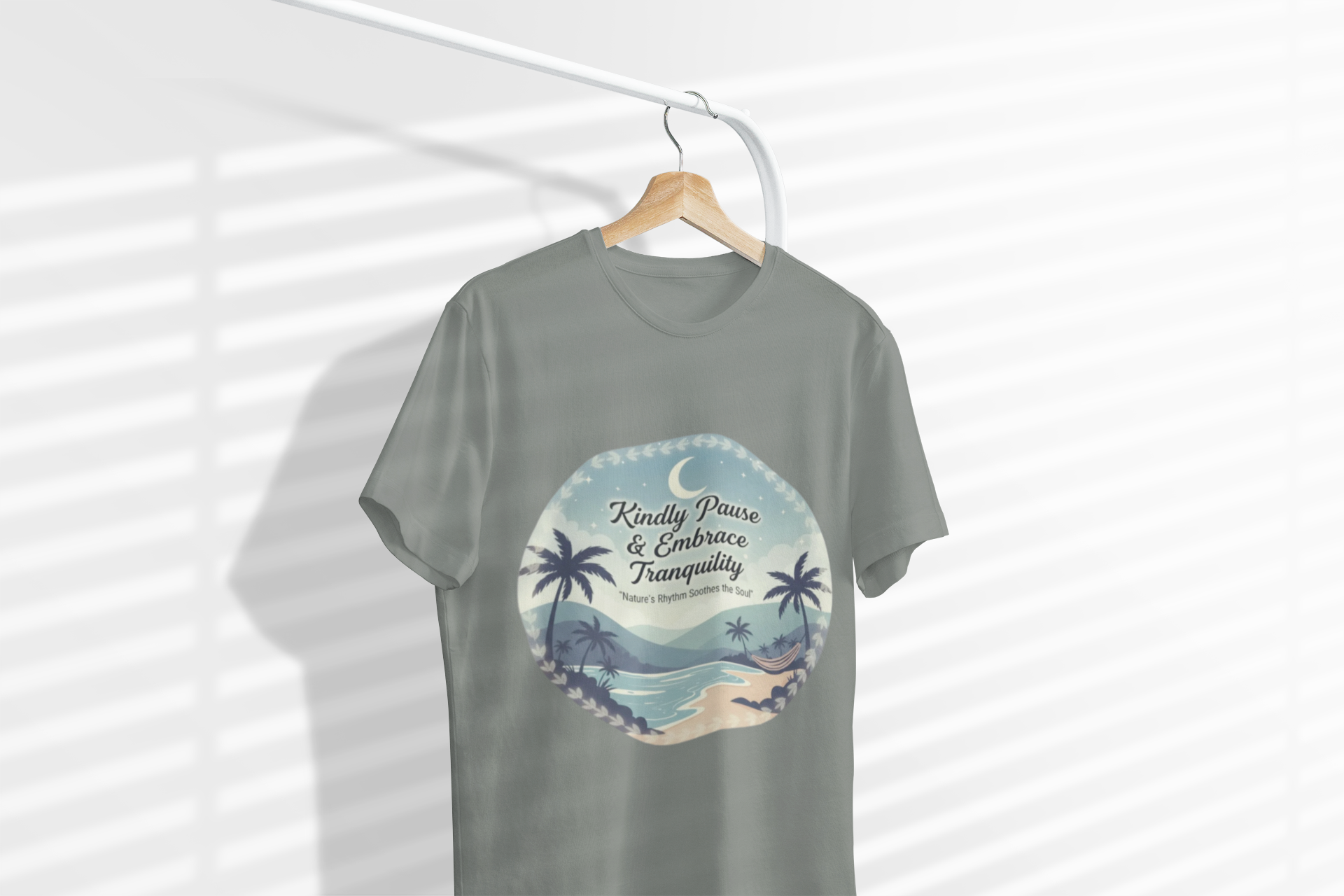 Tranquility Tee | Unisex “Embrace Calmness” Shirt