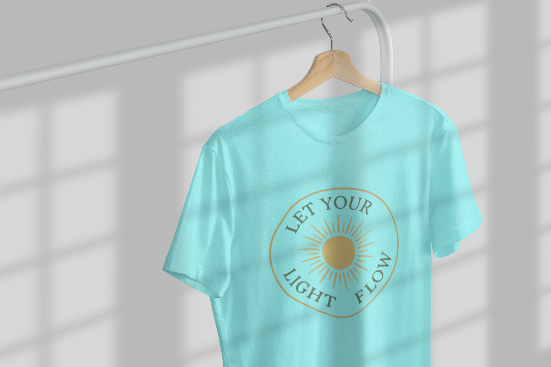 Let Your Light Flow Tee | Inspirational Unisex Shirt