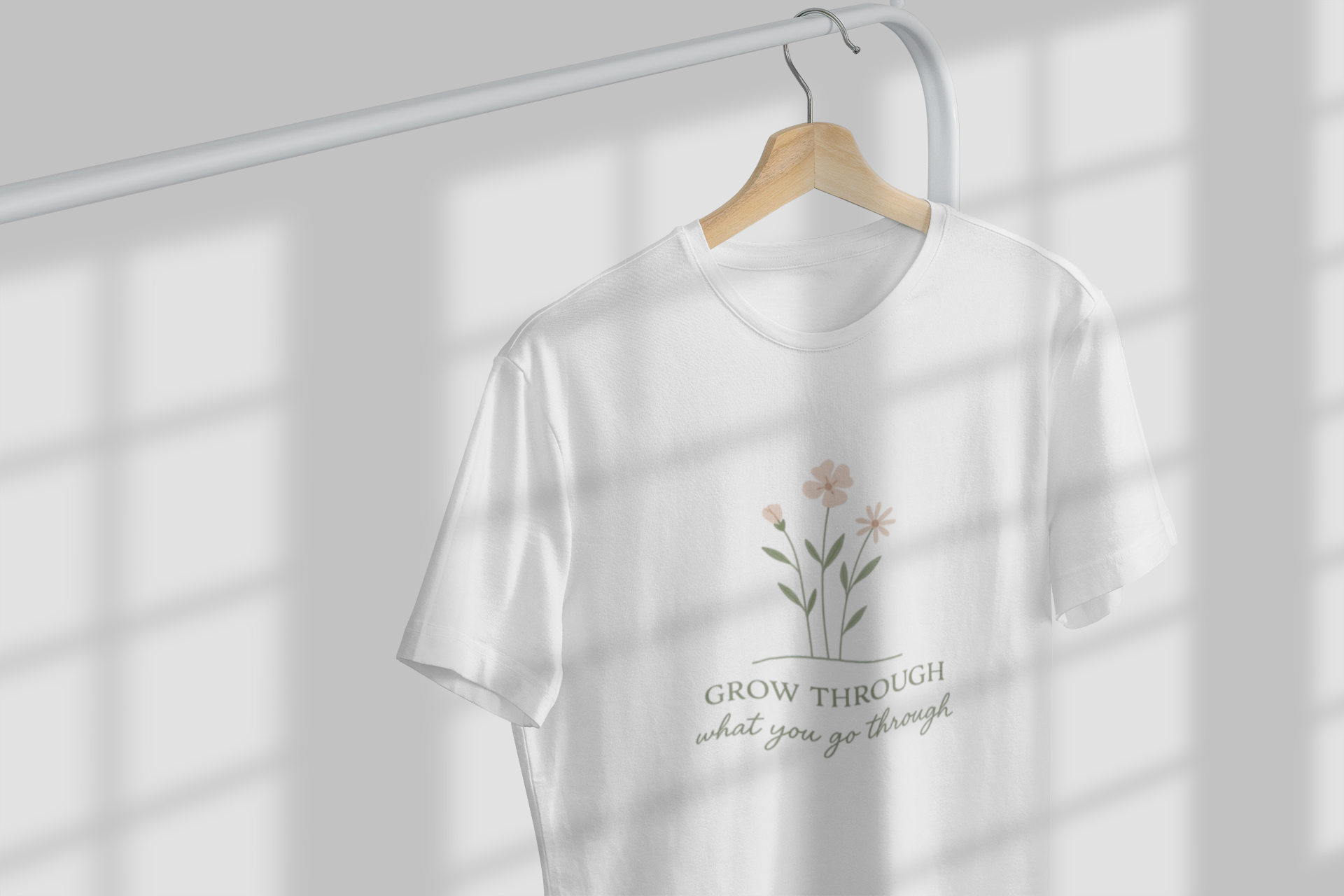 Botanical Growth Tee | Unisex Mindset Shirt