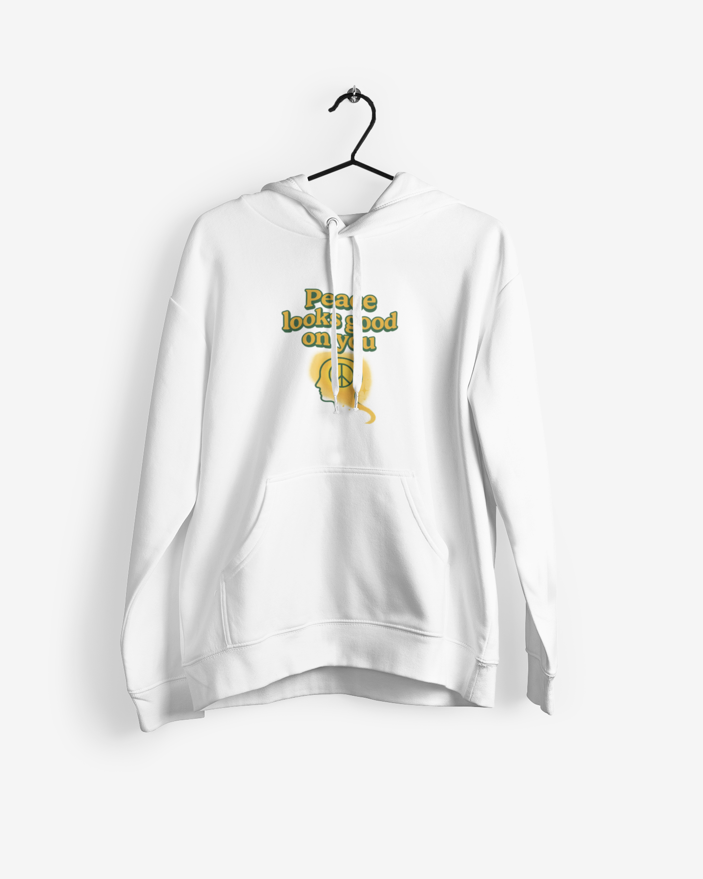Peace Looks Good On You Hoodie | Unisex Relaxed Fit