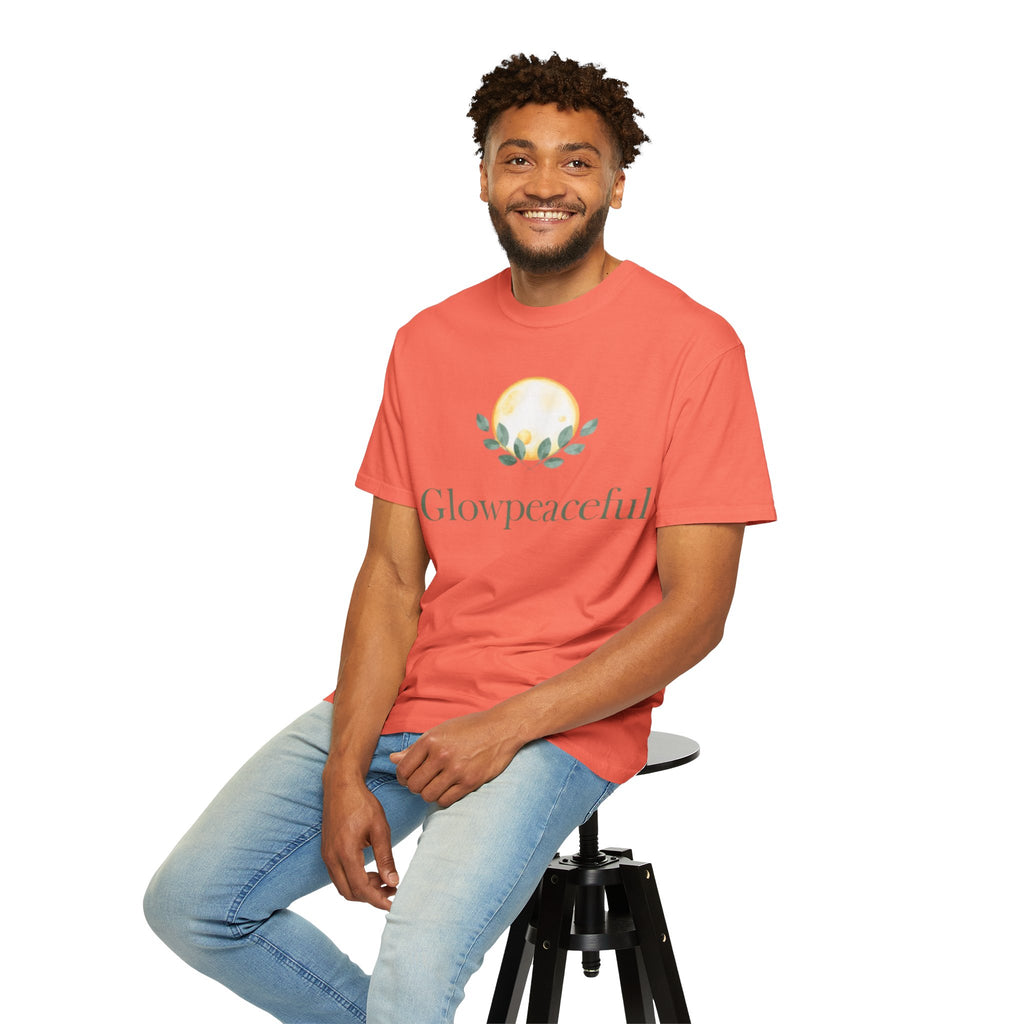 Glow Peaceful Tee | Positive Quote Unisex Shirt