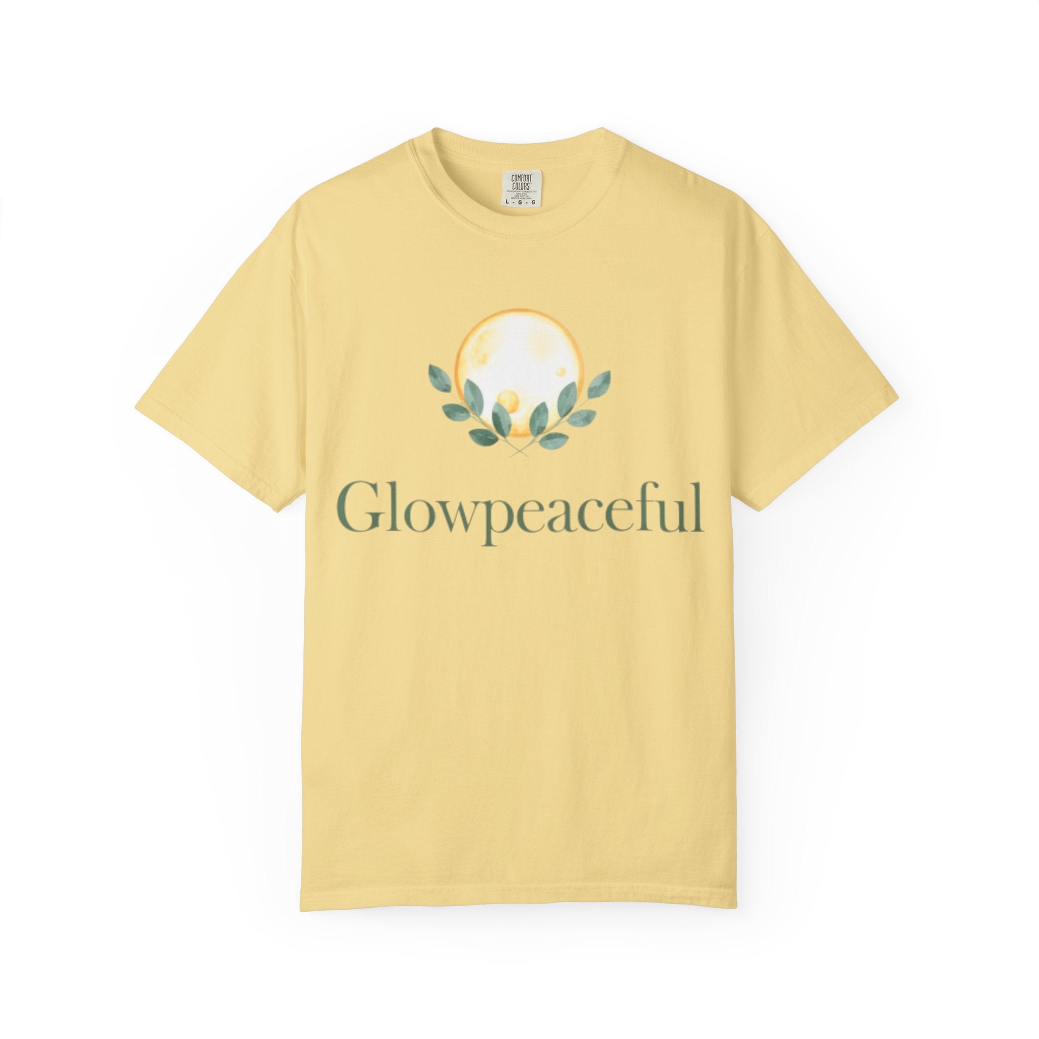 Glow Peaceful Tee | Positive Quote Unisex Shirt