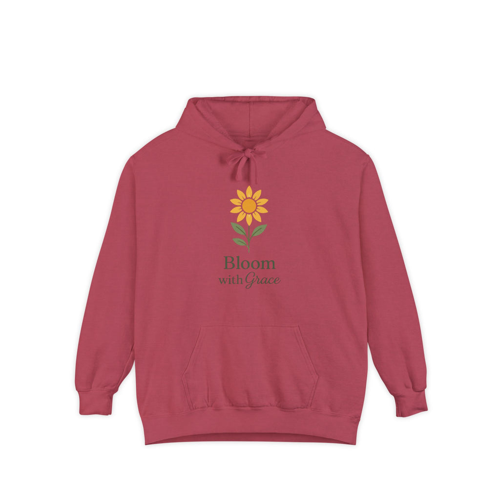 Unisex Garment-Dyed Hoodie | GlowPeaceful Mindful Apparel