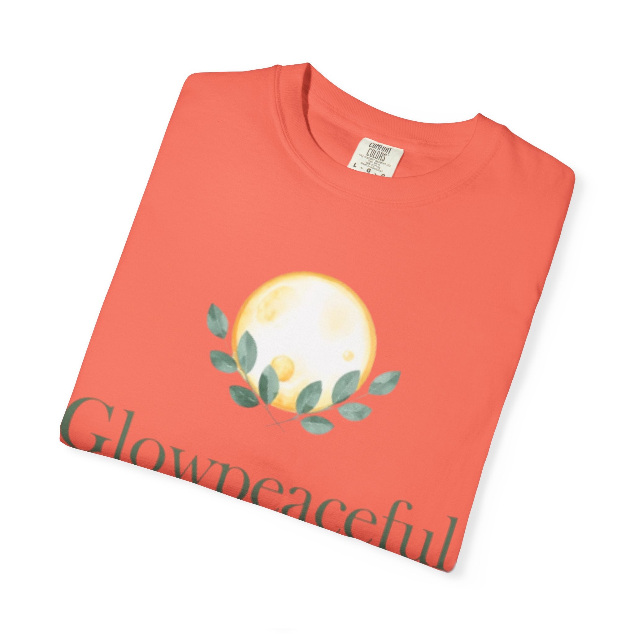 Glow Peaceful Tee | Positive Quote Unisex Shirt