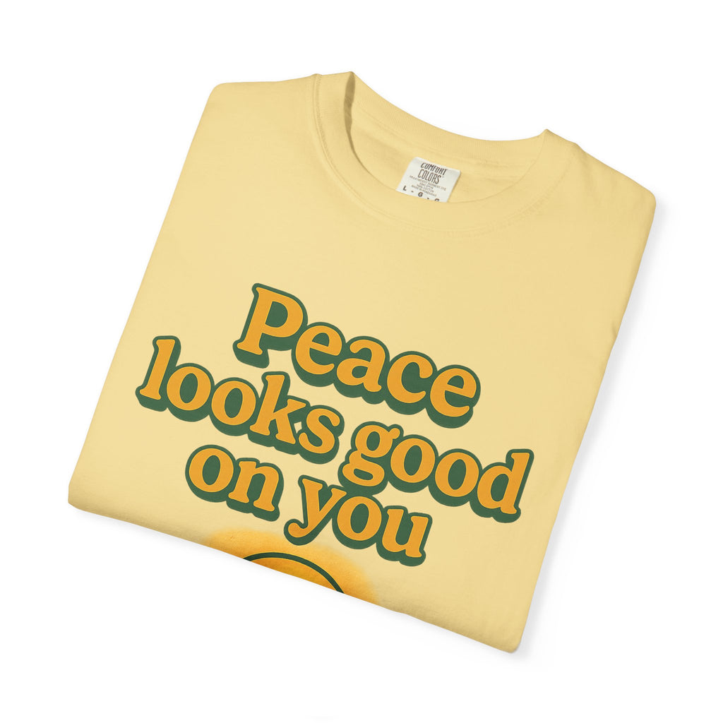 Peaceful Vibes Tee | Unisex Garment-Dyed Comfort Shirt