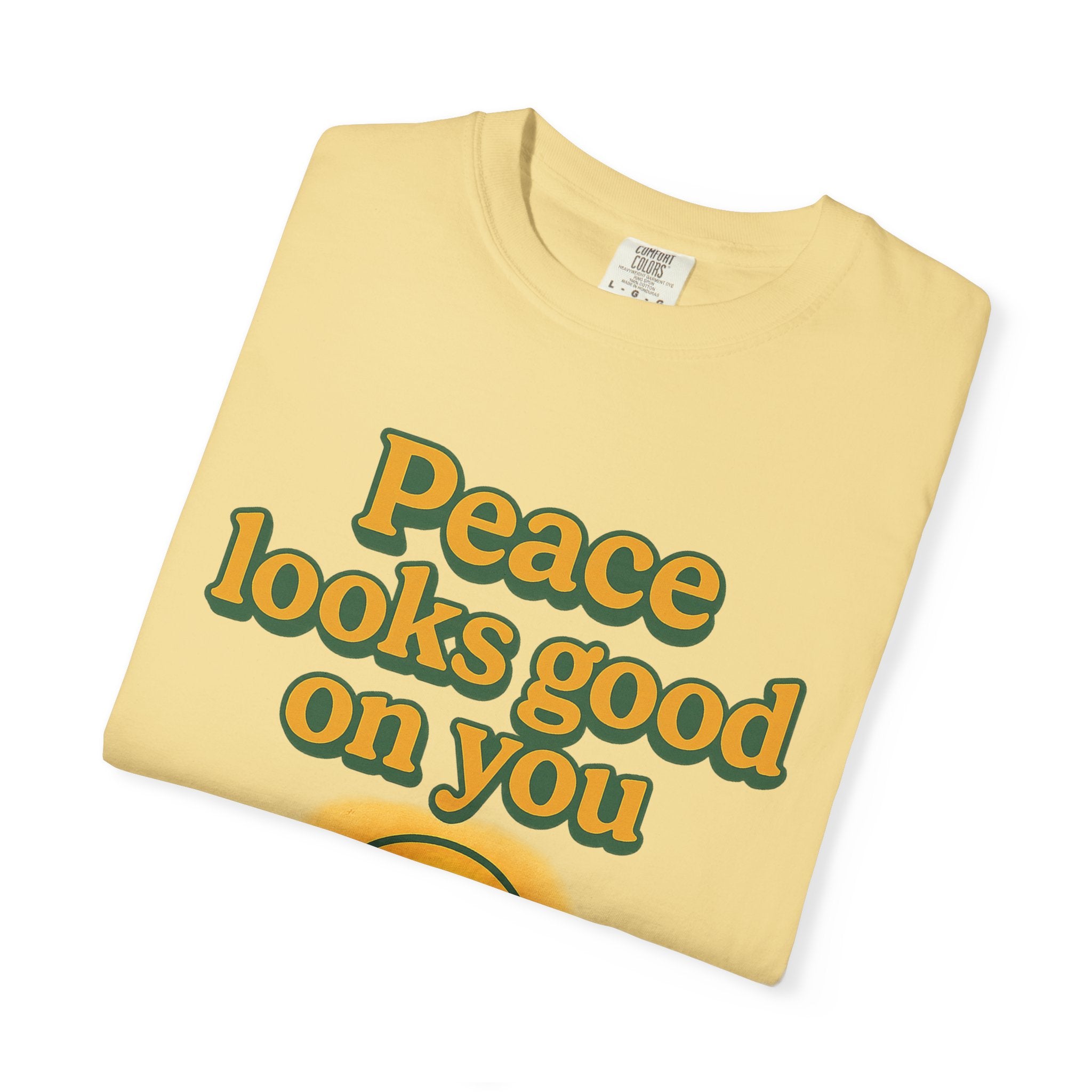 Peaceful Vibes Tee | Unisex Garment-Dyed Comfort Shirt