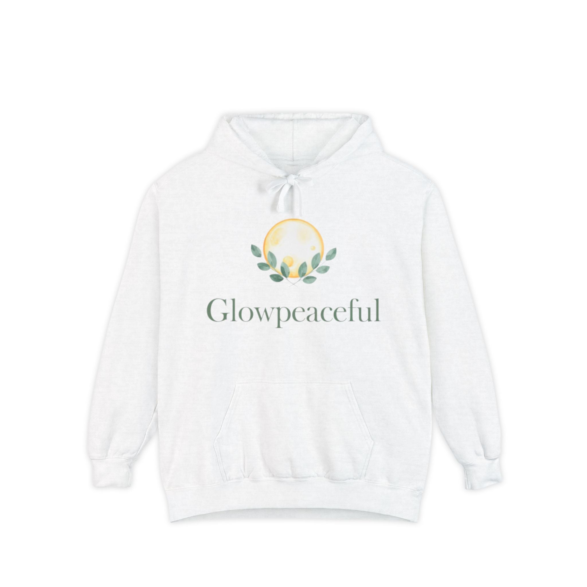 GlowPeaceful Hoodie | Unisex Garment-Dyed Cozy Style