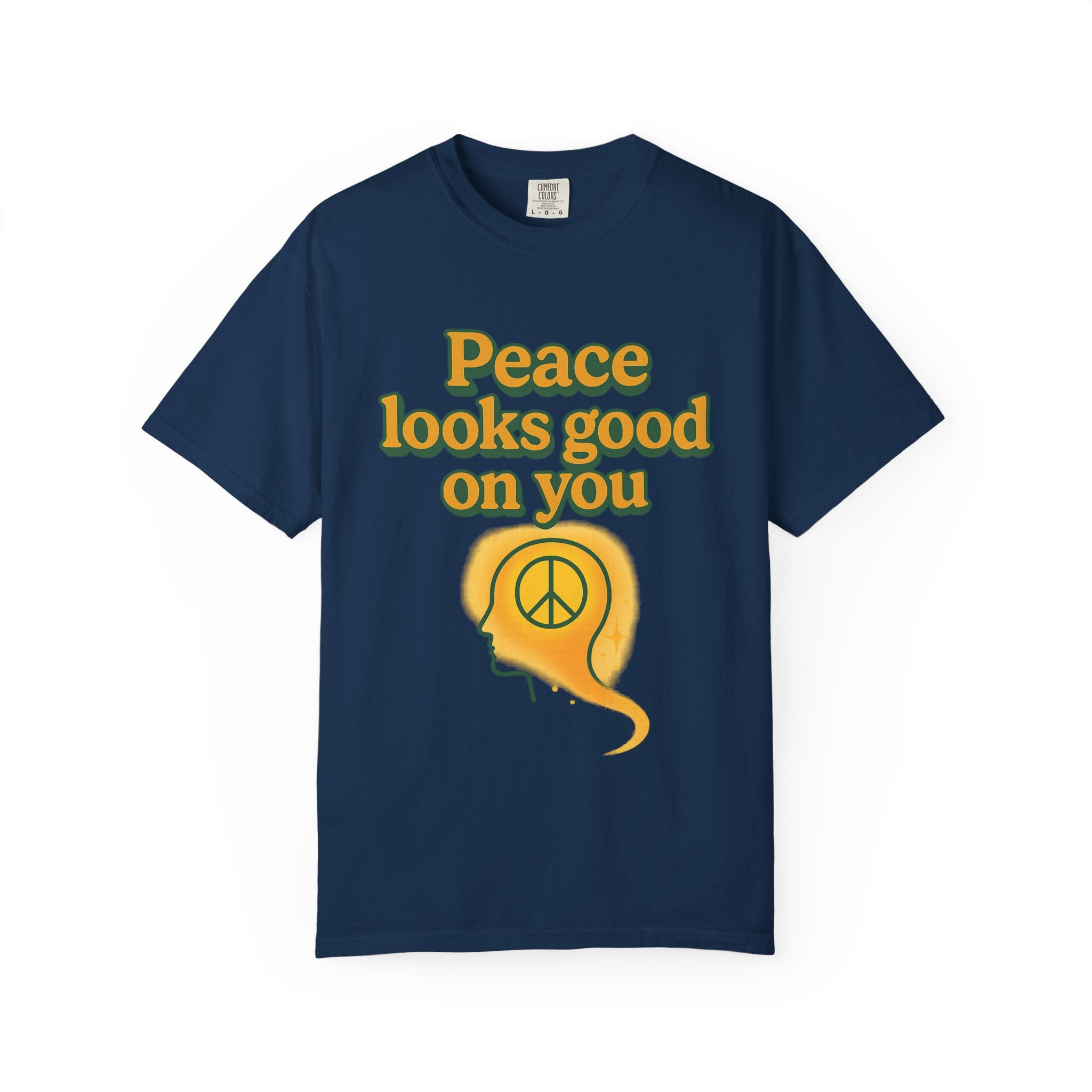 Peaceful Vibes Tee | Unisex Garment-Dyed Comfort Shirt