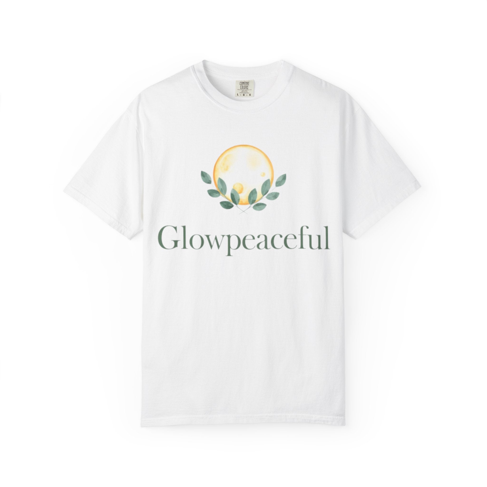 Glow Peaceful Tee | Positive Quote Unisex Shirt