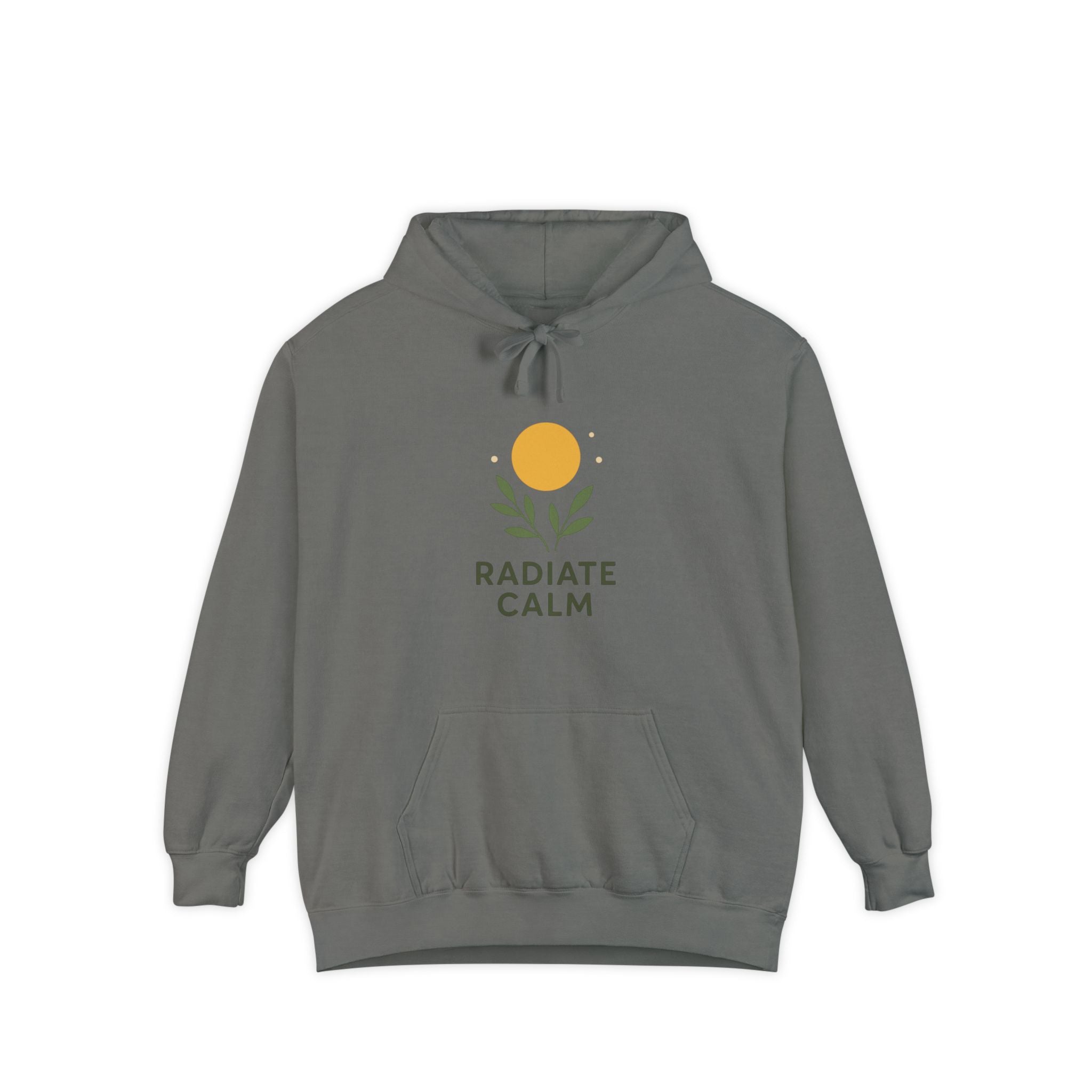 Radiate Calm Hoodie | Unisex Garment-Dyed Peace Apparel