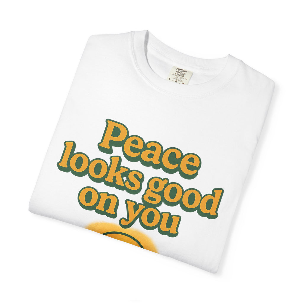 Peaceful Vibes Tee | Unisex Garment-Dyed Comfort Shirt